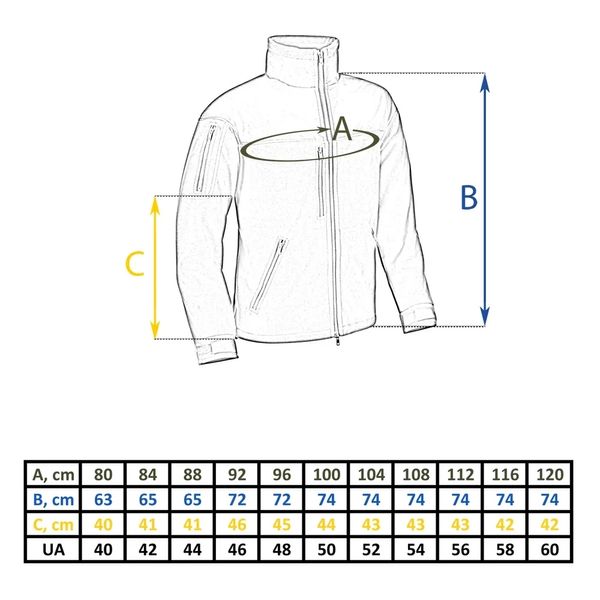 Демісезонна тактична куртка Softshell -10 +15 з мультикам 43331 фото