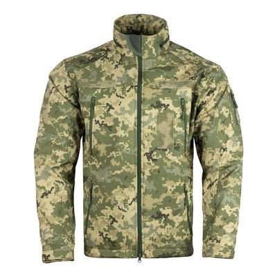 Демісезонна тактична куртка Softshell -10 +15 з піксель  43332 фото